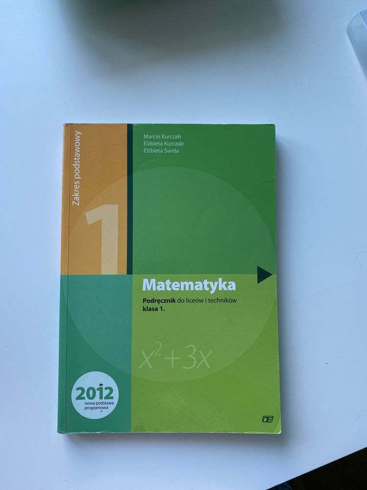 Zestaw (podręcznik + ćwiczenia) z matematyki dla liceum