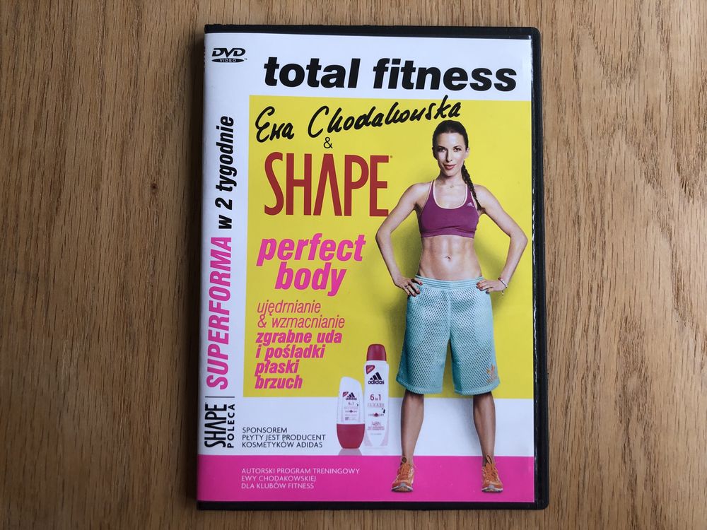 Płyta z treningiem total fitness Ewa Chodakowska Shape perfect body