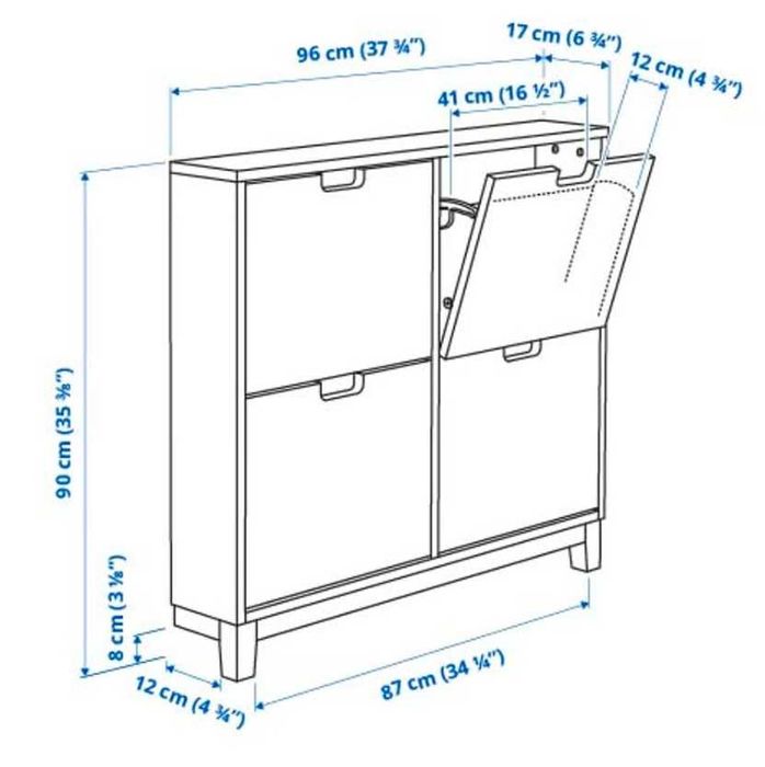 Sapateira STALL do Ikea