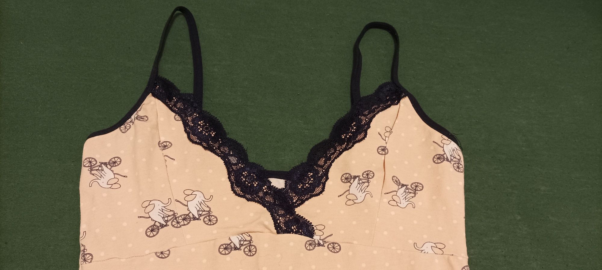 Koszulka koszula piżama piżamka sukienka nocna sexy seksowna z koronką