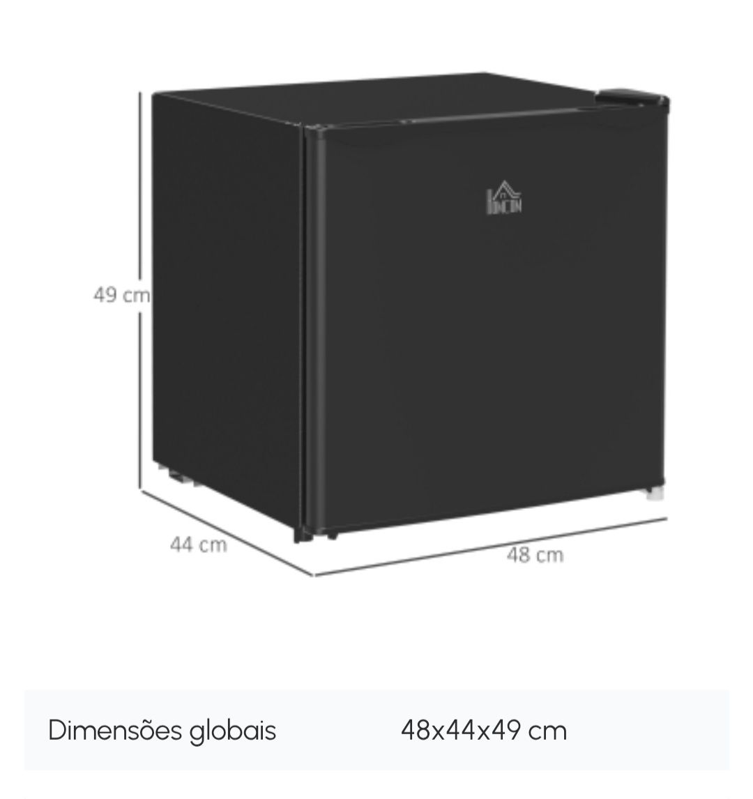 Mini Frigorífico com congelador 46L