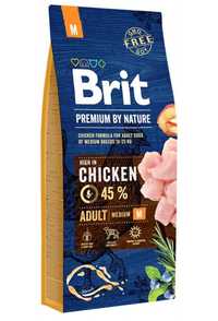 Brit Premium Dog Adult M 15 кг