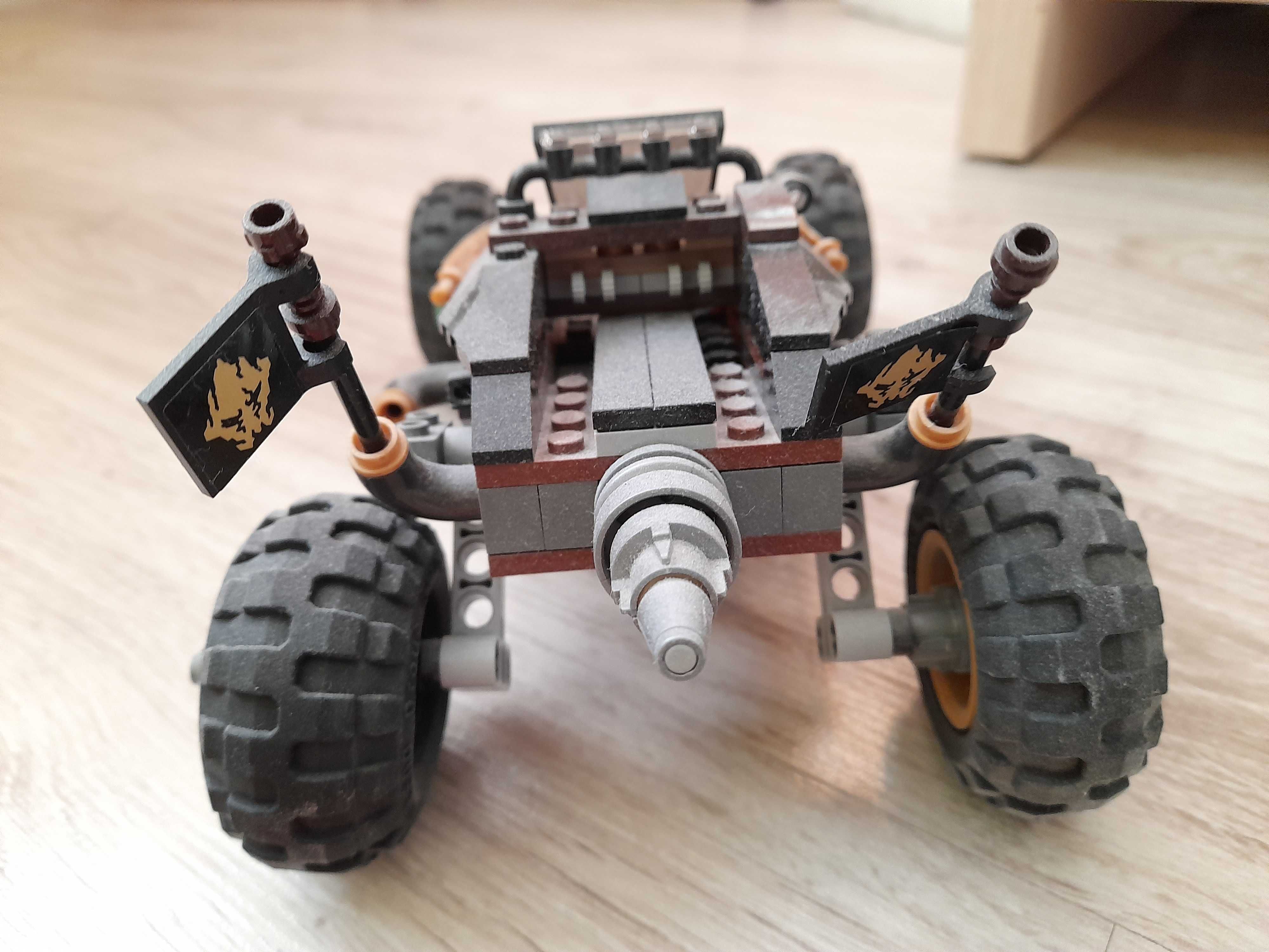 Klocki lego - Pojazd czarnego ninja (zestaw 70589