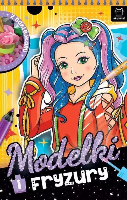 Modelki I Fryzury. Z Naklejkami