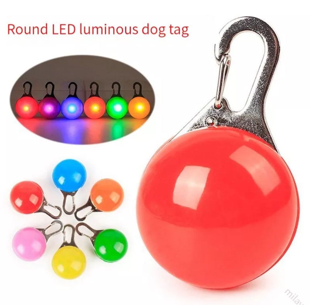 Ліхтарик-маячок-брелок для собак
