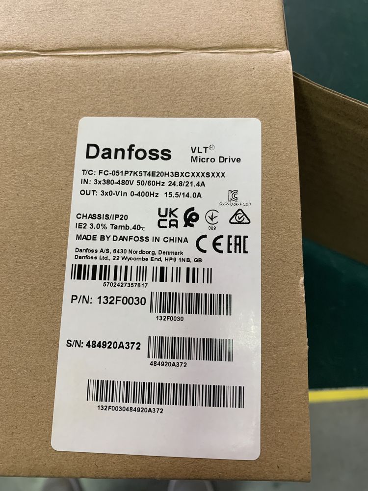 Частотник Danfoss VLT Micro Drive FC51
