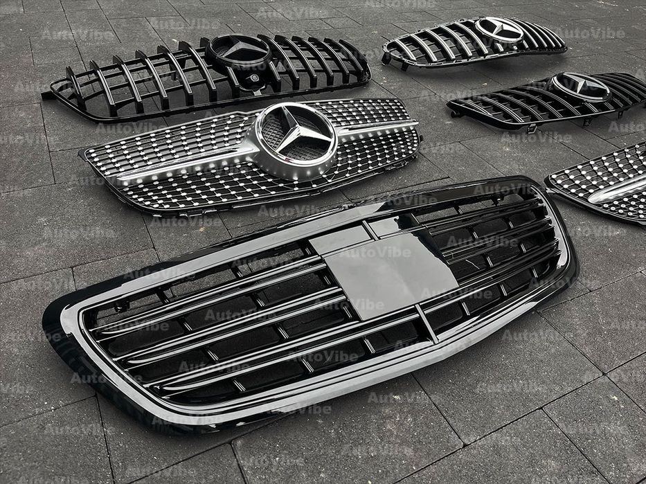 Решітка радиатора решотка мерседес mercedes w205w211w447w212w463w221
