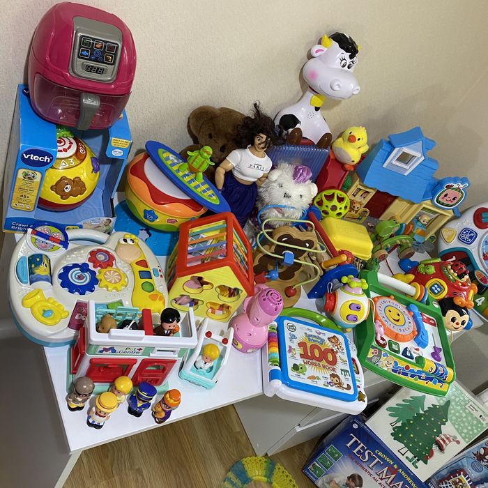 Розвиваючі інтерактивні музичні іграшки 0+ 1+ 2+ 3 роки