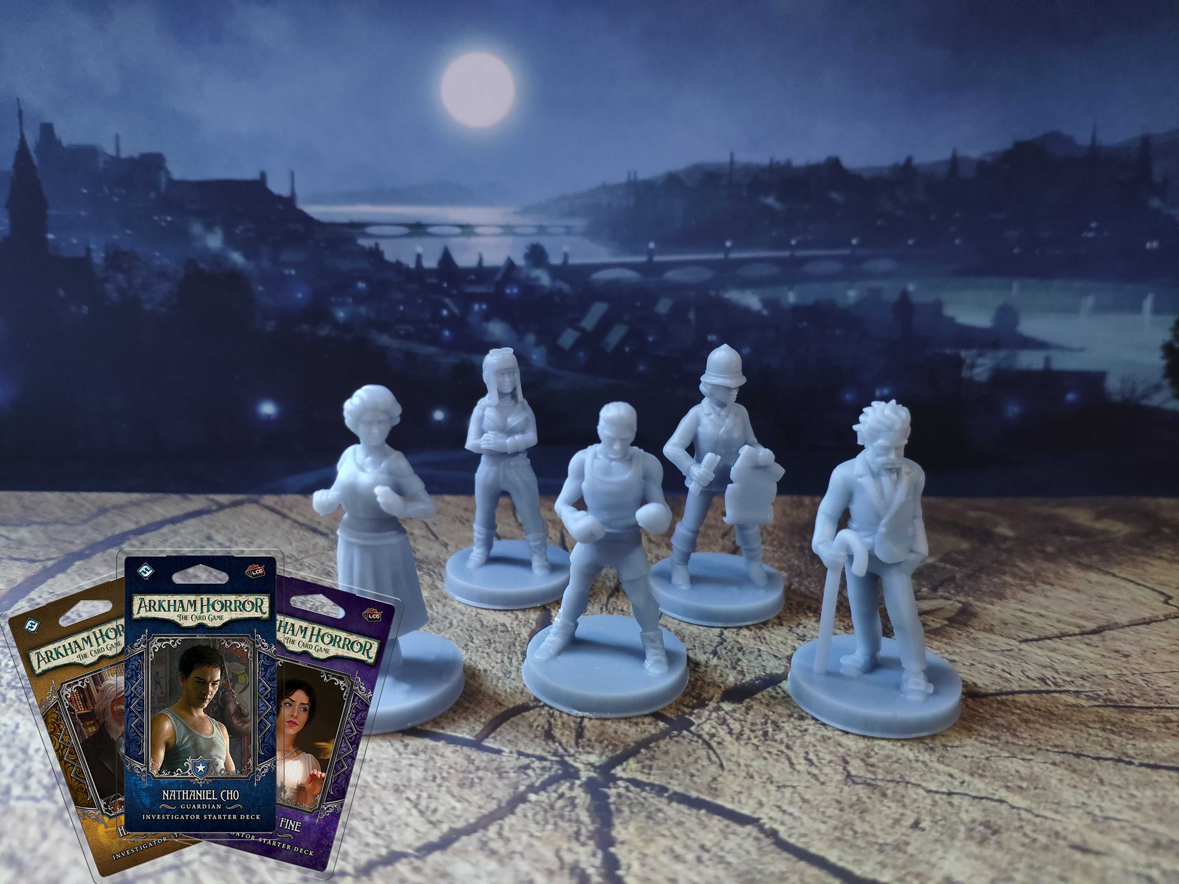 Arkham Horror Dodatkowe Talie Badaczy Figurki