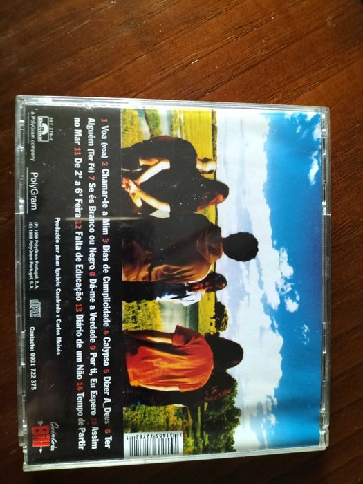 CD da banda Quinta do Bill - Dias de cumplicidade, em ótimo estado.