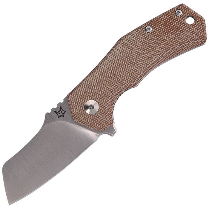 Nóż składany FOX Italico Natural Micarta by Antonio Di Gennaro (FX-540