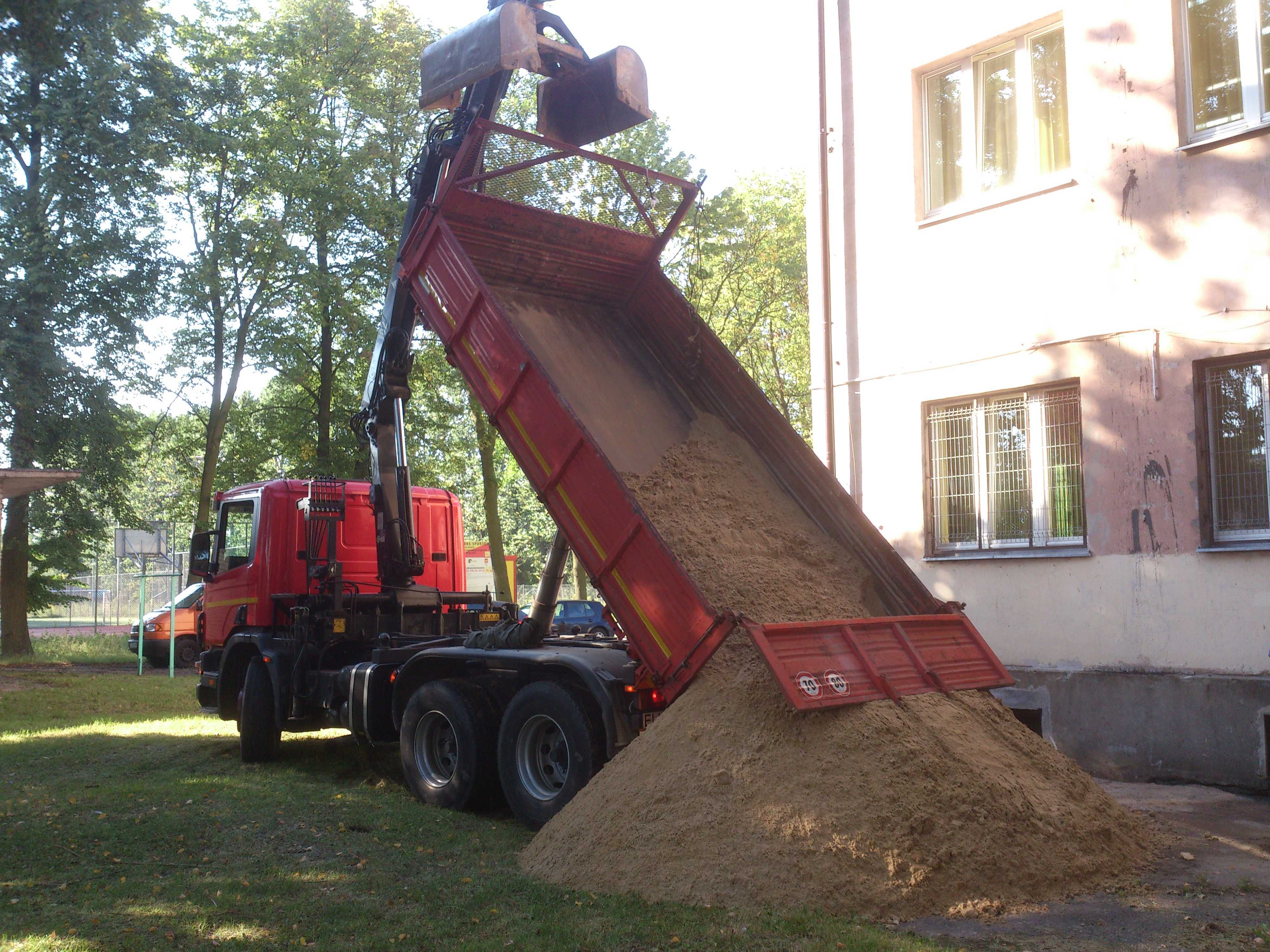 Piasek, Piasek płukany, piasek siany, żwir Czarnoziem Łódź