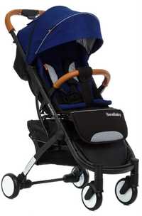 Прогулочная коляска Bene Baby D200 синяя на черной раме