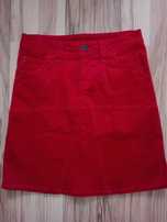 Aksamitna czerwona spódnica Flash Jeans, M
