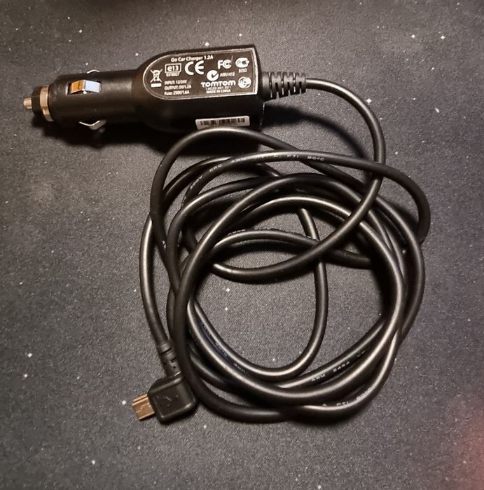 Carregador GPS TomTom p/ Carro