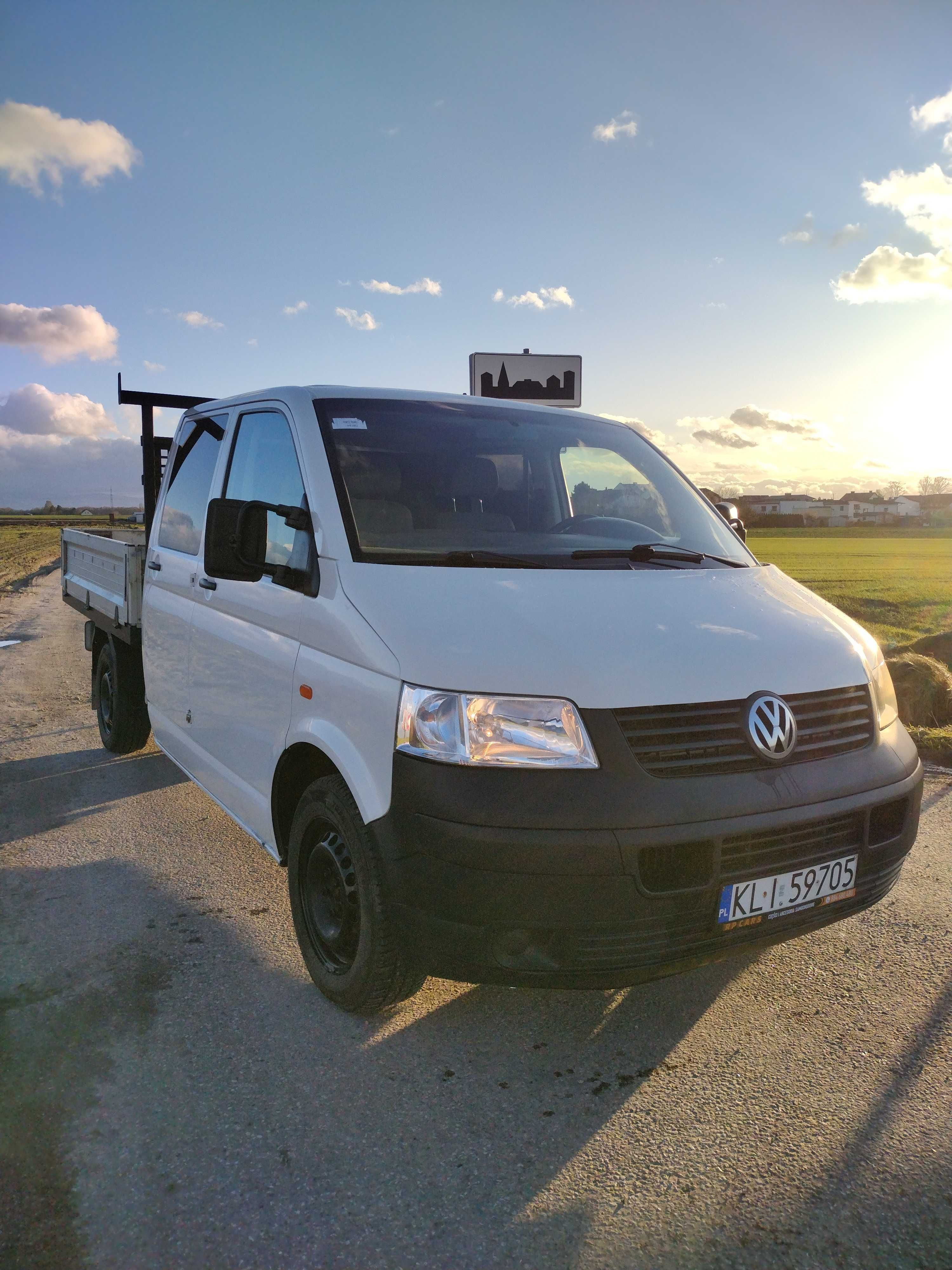 Vw T5 doka 1.9 tdi 6 osobowa