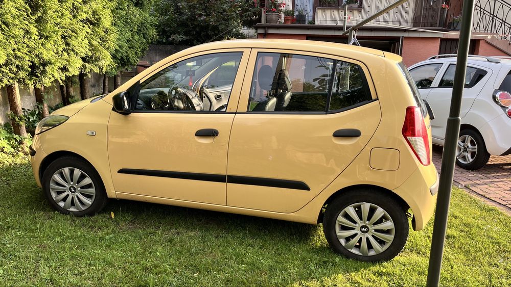 Hyundai i10 1.1; gaz fabryczny BRC, zadbany, bez klimy