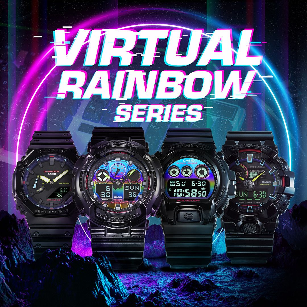 Часы Casio GA-700RGB-1A ! Оригинал! Фирменная гарантия 2 года!