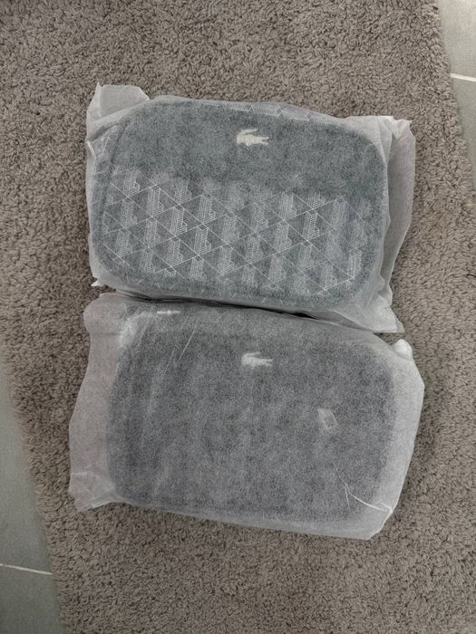 Месенджер Lacoste/ сумка лакосте чорна/ бананка лакост через плече