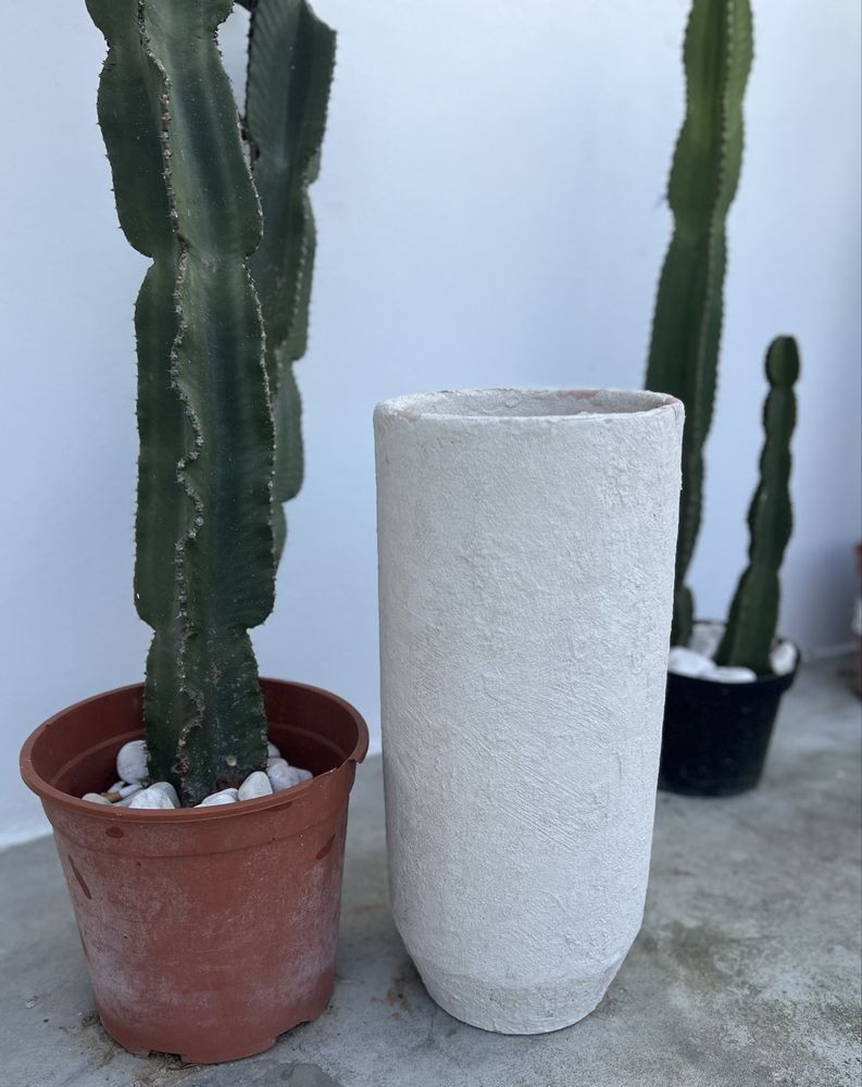 Vaso de barro estilo Zara home