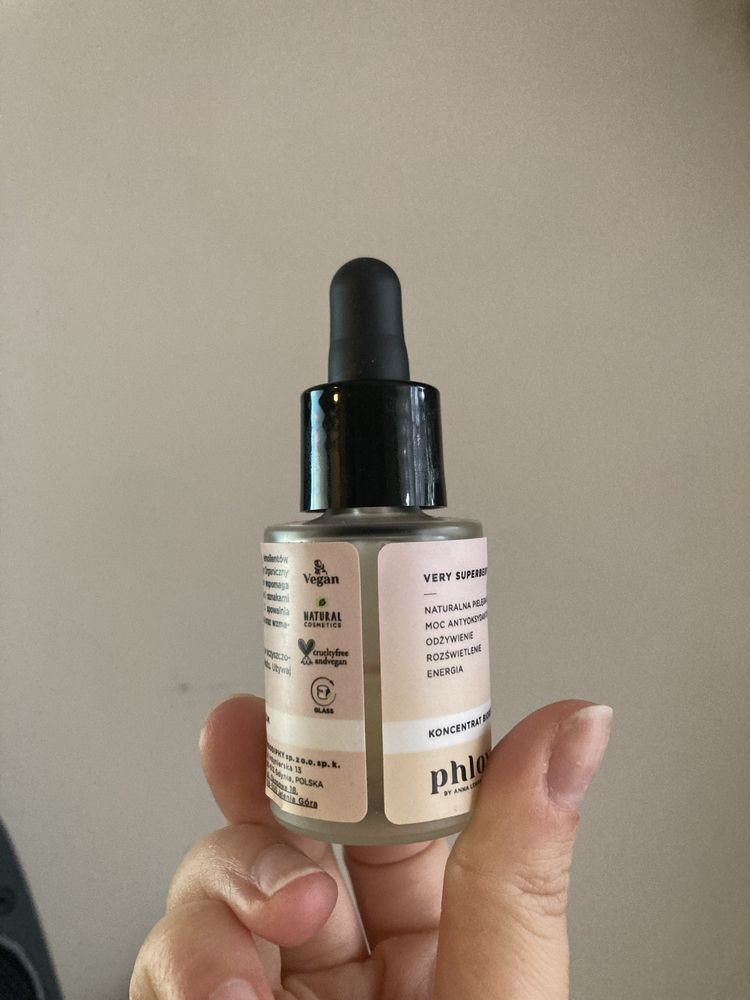 Phlov very superberry olejek serum połowa