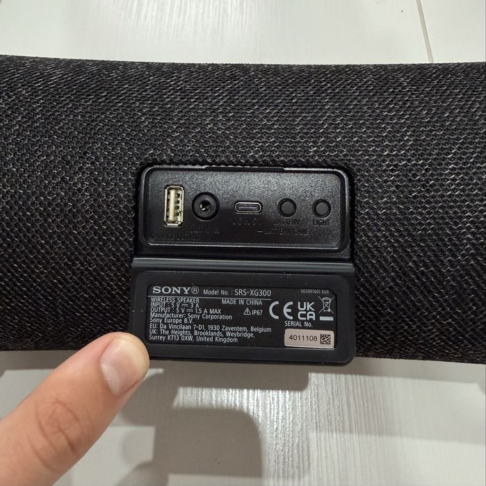 Sony XG-300 Przenośny głośnik na Bluetooth