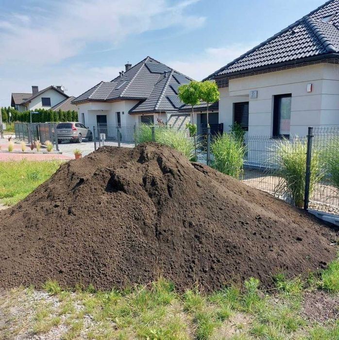 CZYSTY HUMUS Ogrodniczy Ziemia ogrodowa Pod trawe siana glebogryzarka