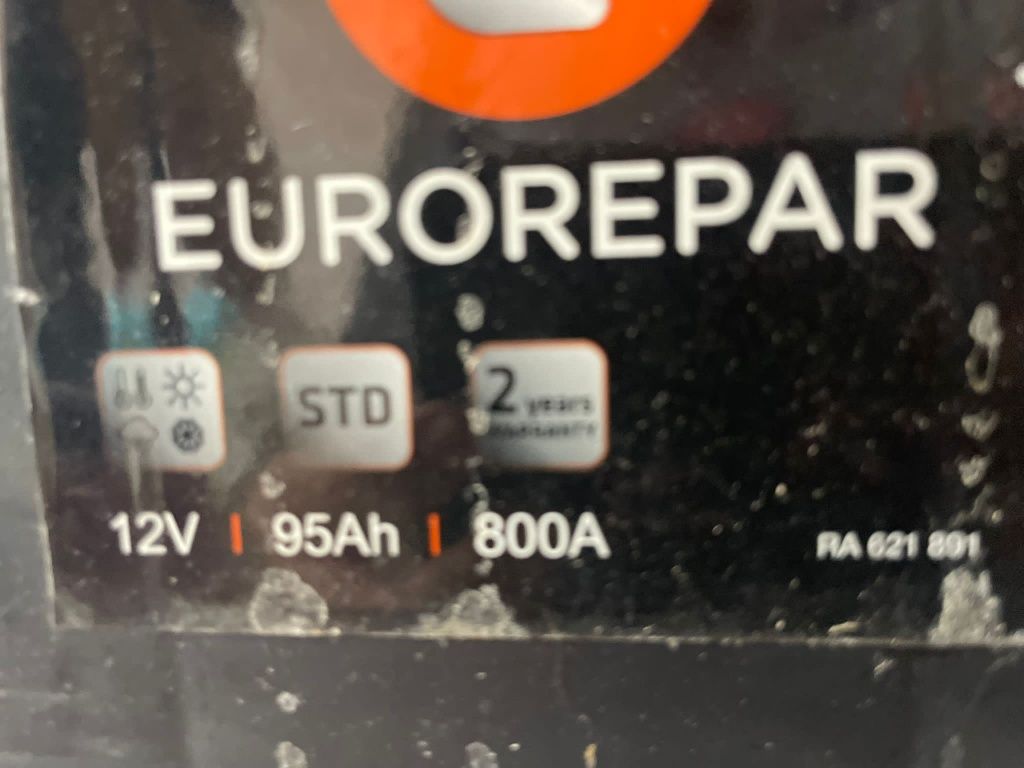 Bateria de carrinha a funcionar bem