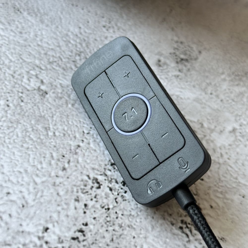 Ігрові навушники FIFINE H9 USB з чітким мікрофоном та об'ємним звуком
