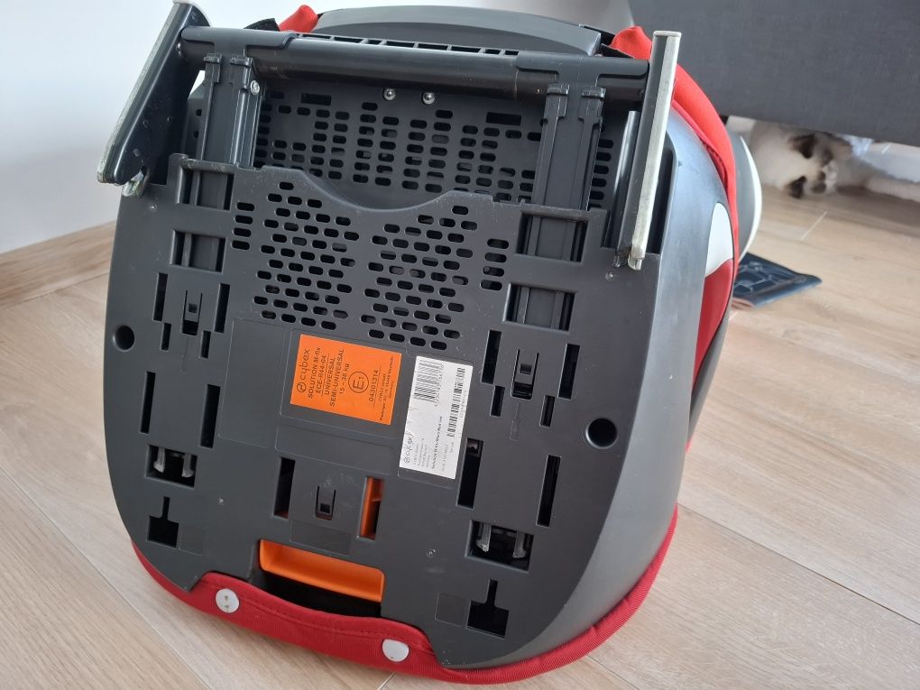 Fotelik CYBEX Solution M-Fix Mars RED czerwony