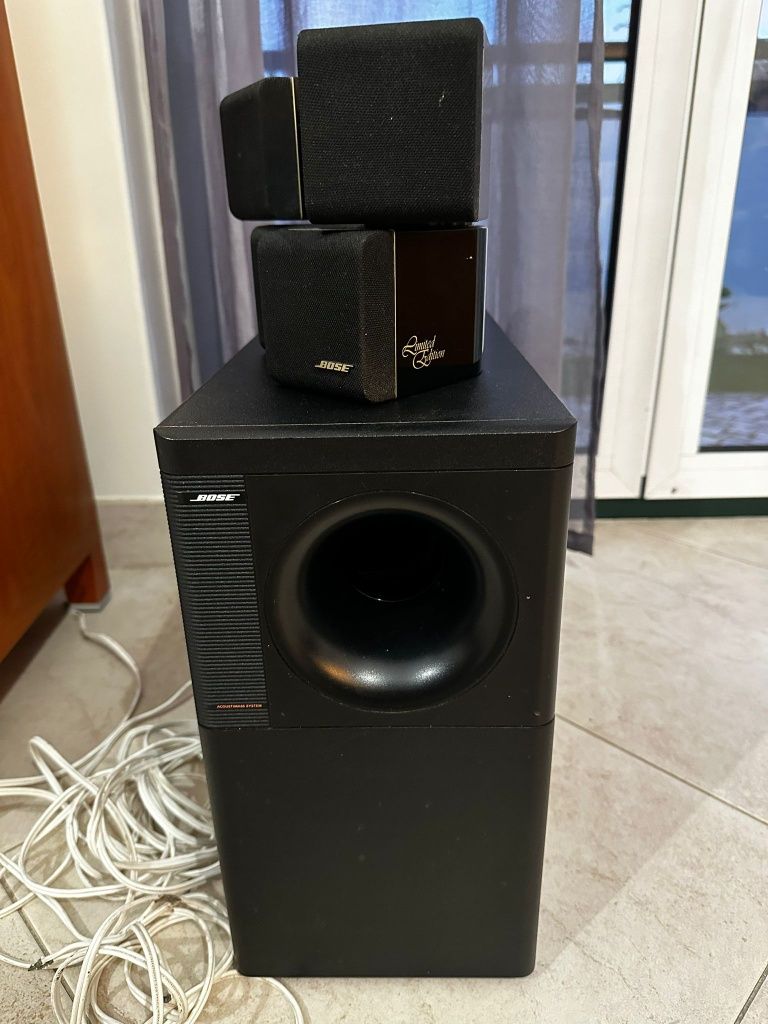Colunas e subwoofer Bose limited edition