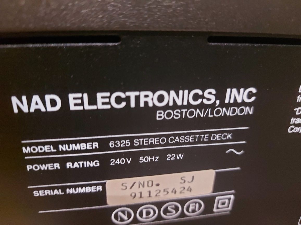NAD 6325 deck magnetofon kasetowy