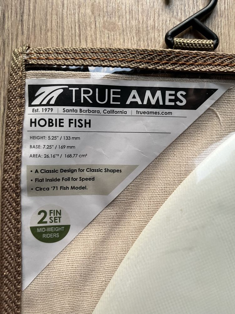 Quilhas/Fins Hobie Fish Keels Twin