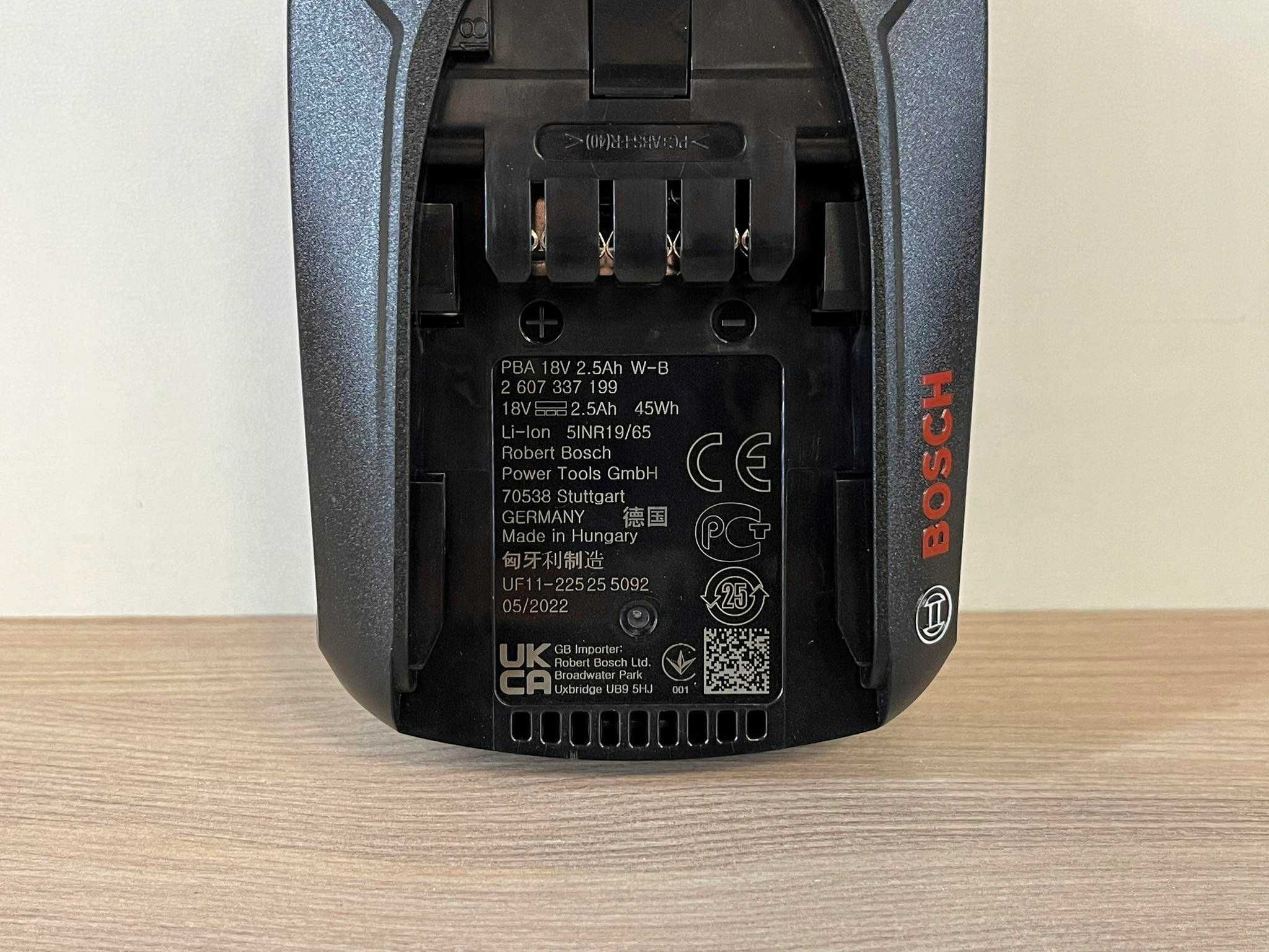 Bosch Akumulator litowo-jonowy bateria 18V 2.5 Ah