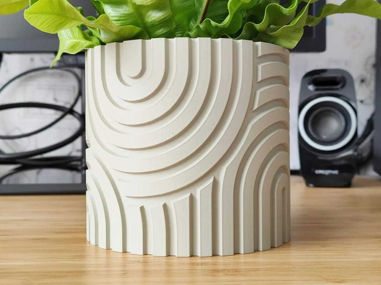 Vaso Dunas de Areia | Impressão 3D