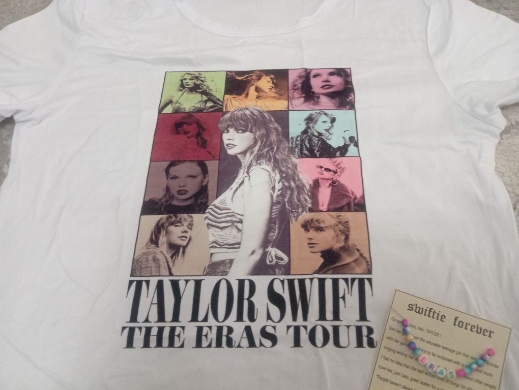 T-shirt Taylor Swift - the Eras tour + pulseira