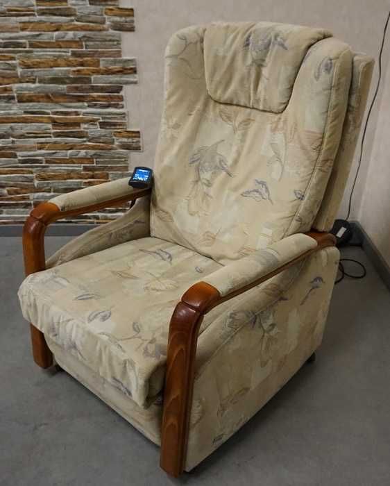 Fotel Geriatryczny Senior Materiał funkcja pomocy wstawania HIMOLLA