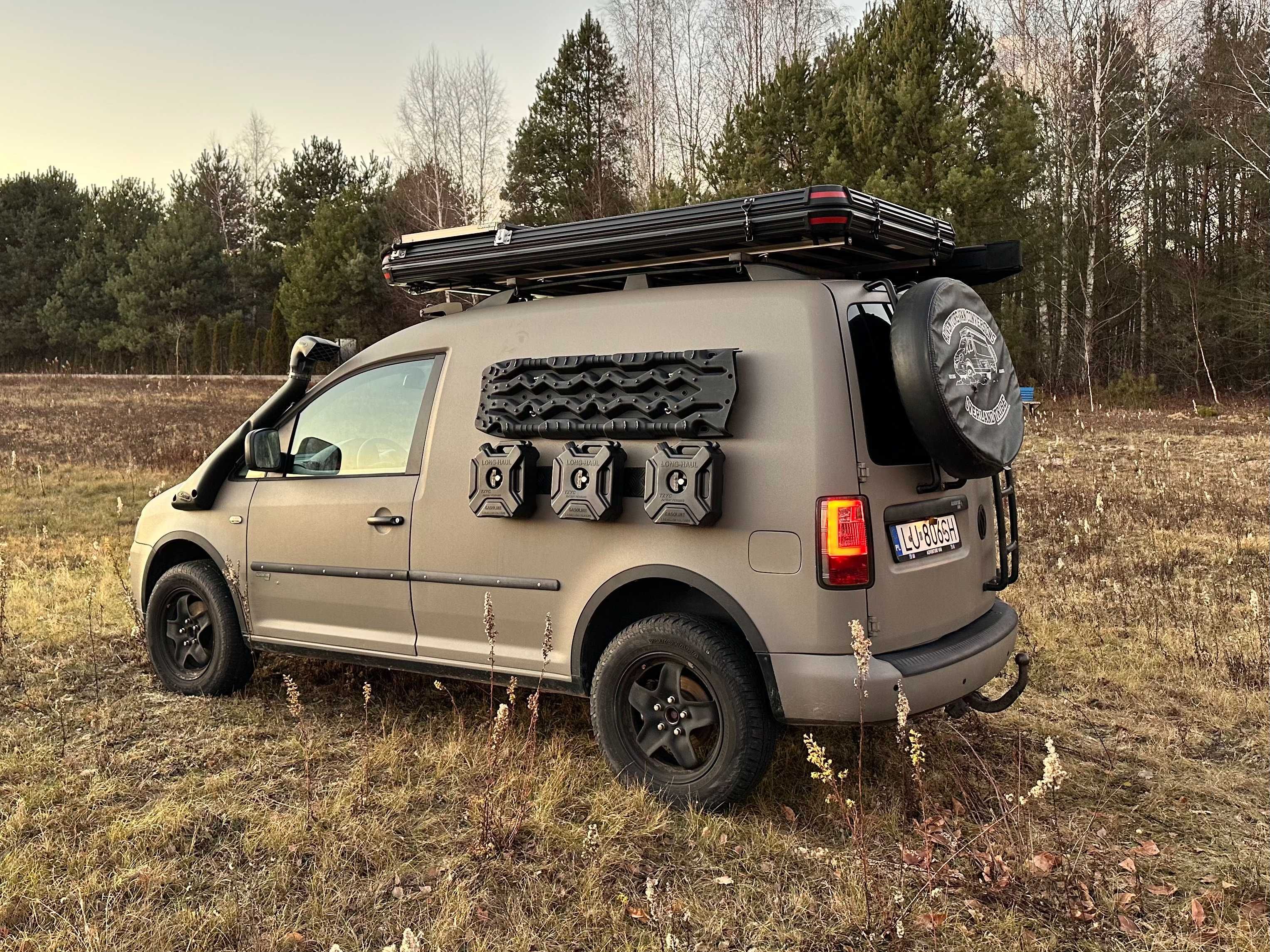 VW Caddy 4x4 - kamper mały ale .. - ZAMIANA