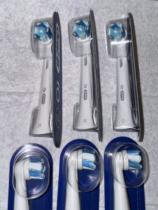 6 x Ultimate clean koncowki io Oral b wybielanie intensywne czyszczeni