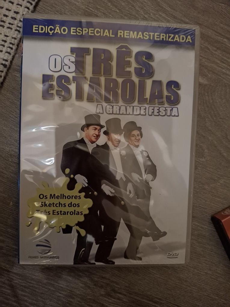 Os Três Estarolas- A Grande Festa- DVD