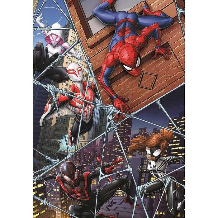 Puzzle Clementoni Spider-Man Super Color 27x38cm 104 peças