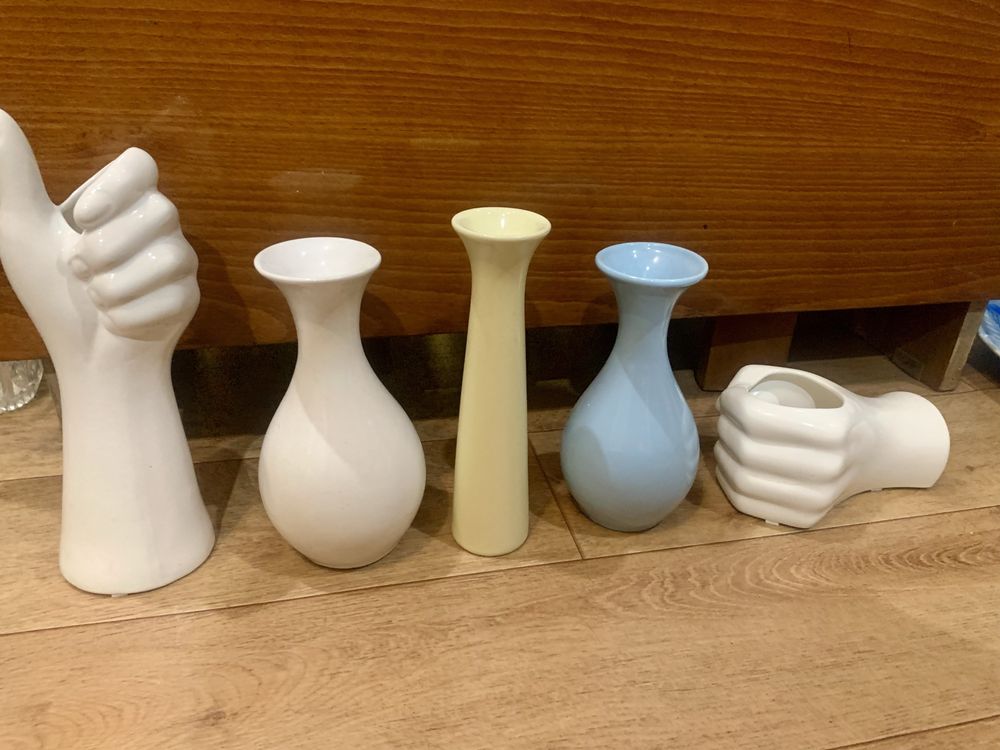 Ваза вазочка  фарфор керамика декор