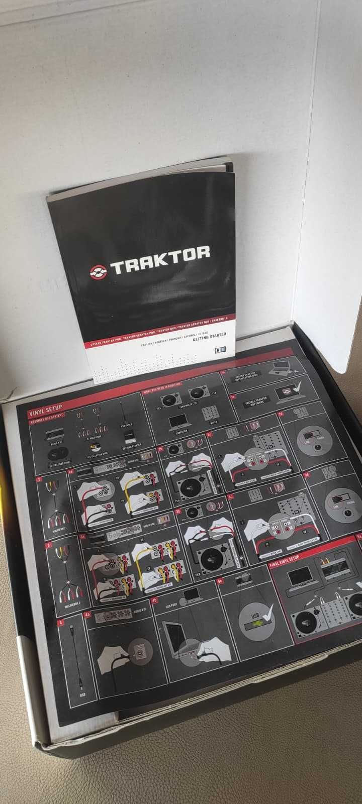 Native Instruments Traktor Scratch Pro Audio DJ 8 + X1