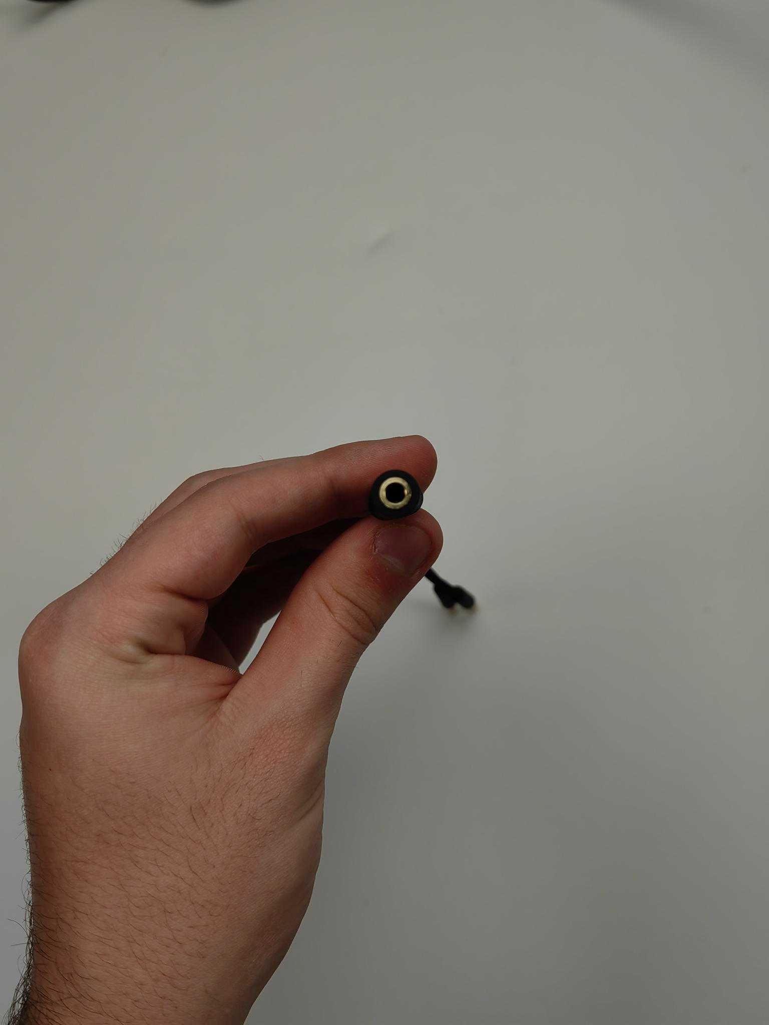 przejściówka audio jack 3.5 mm  rozdzielacz z 1 żeńskiego na 2 męskie!