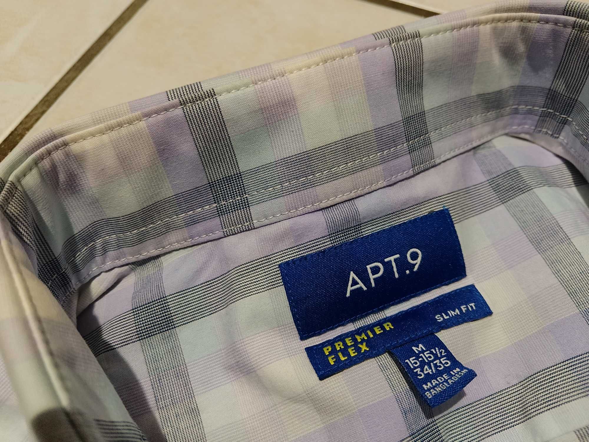 APT 9  USA - NOWA! Markowa Koszula Męska rozmiar M