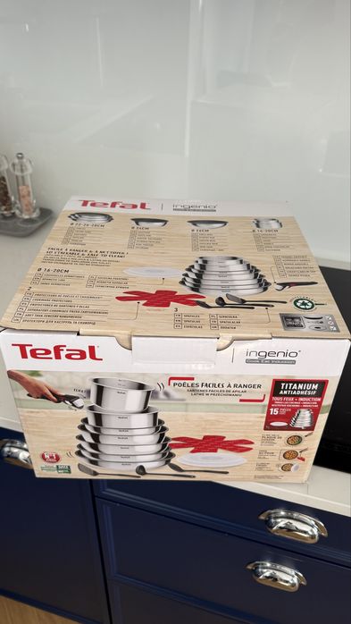 Garnki tefal Ingenio Cook Eat 15 elementow