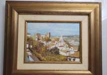 Quadro oleo tela João Peixoto