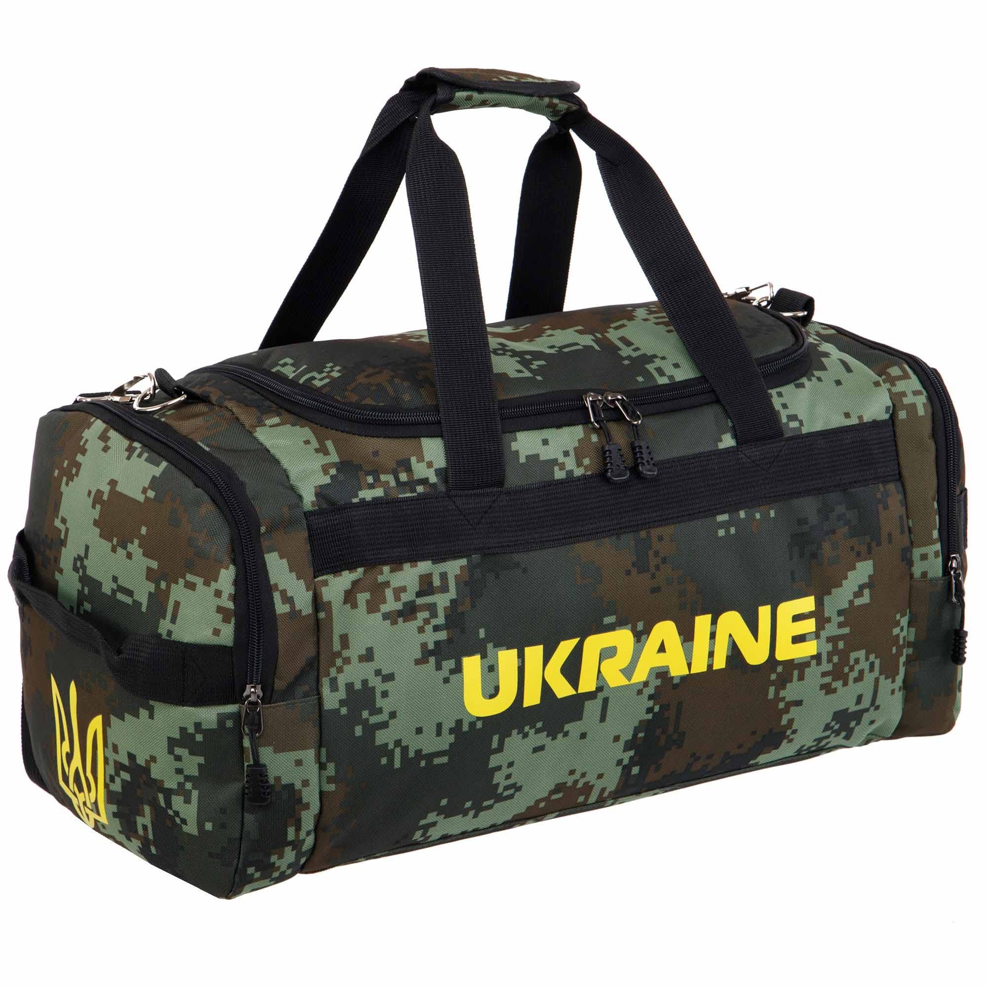 Сумка спортивная Украина Ukraine 1801 (сумка дорожная): 50x23x25см