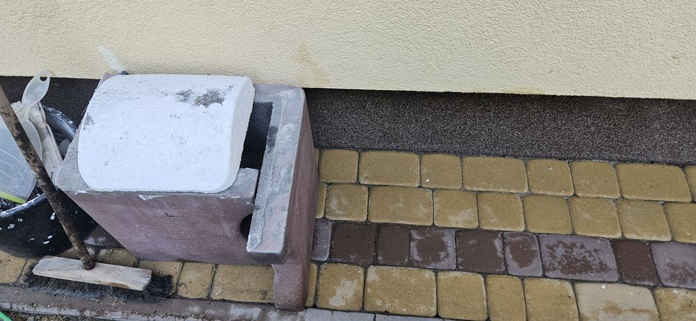 Grill ogrodowy betonowy