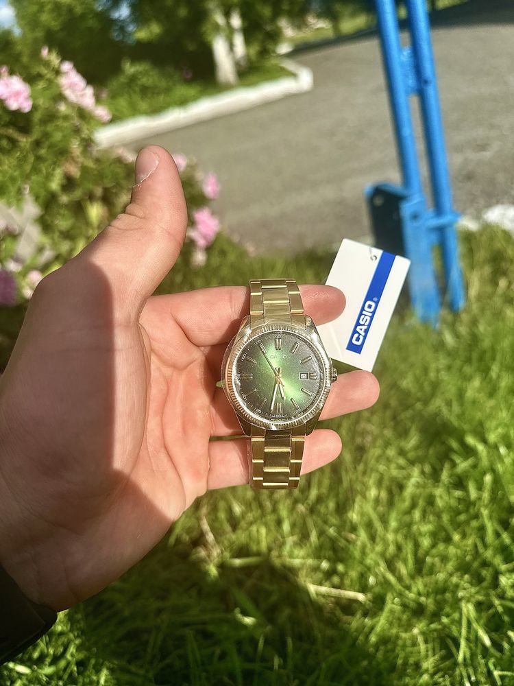 Годинник Casio MTP-1302PGC-3AVEF (золотий) Original